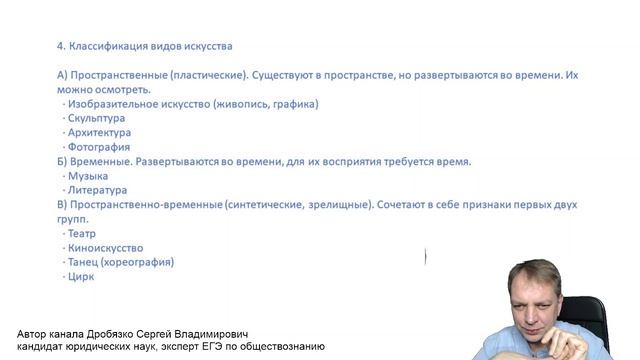 Искусство как форма духовной культуры