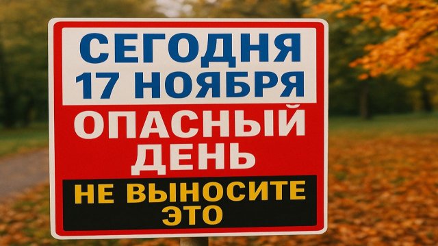 Сегодня 17 ноября Еремин день: что можно делать, что нельзя выносить из дома - приметы и запреты