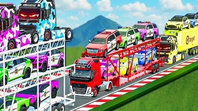 Мультики про машинки - Большие машины - Тяжелые грузовики - Сборник - Мультики для детей