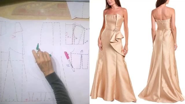 моделируем платье