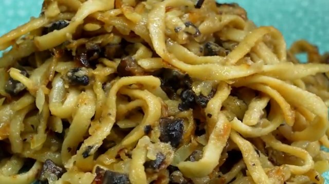 245 Паста с грибами по-итальянски