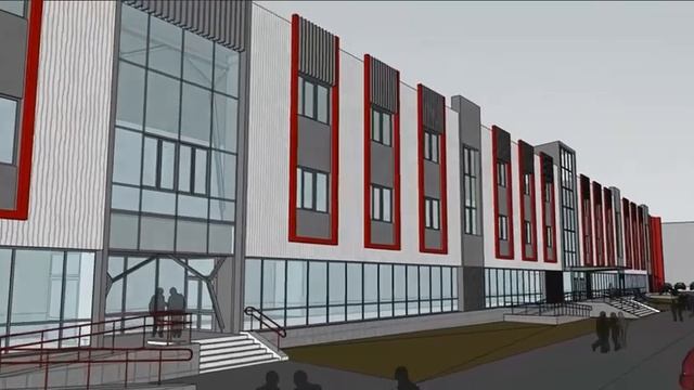 Реконструкция промышленного здания в бизнес-центр