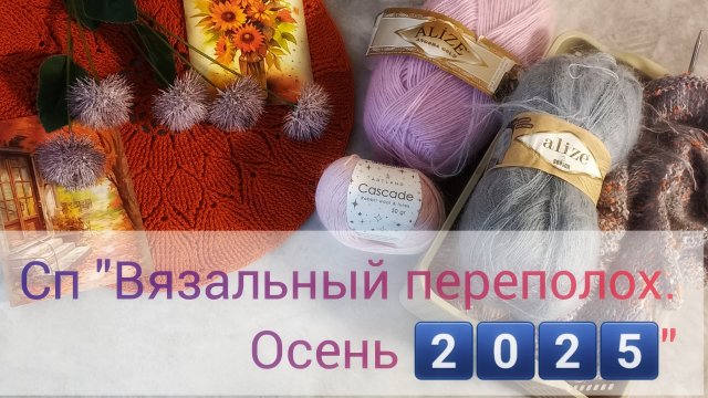 Отчет 5 в СП"Вязальный переполох. Осень 2025"🧶✅️