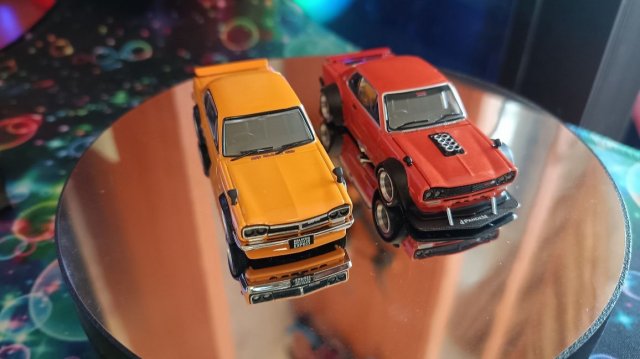 Часть 11. Обзор и сравнение бюджетных моделей машин в 64 масштабе от 3ёх производителей.