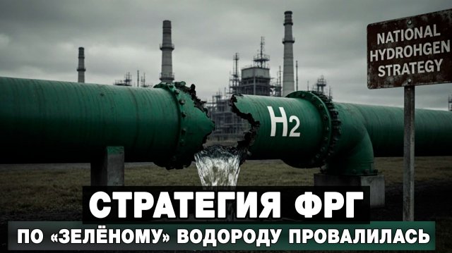 Стратегия ФРГ по «зелёному» водороду провалилась
