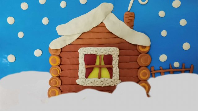 Зимний домик