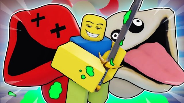 ТЫ МОЖЕШЬ ДАВАТЬ ПО ЩЕКЕ ГОЛОДНЫМ ЧЕРВЯМ! СТРАШНАЯ АНИМАЦИЯ «Башня пощёчин троллям» В ROBLOX