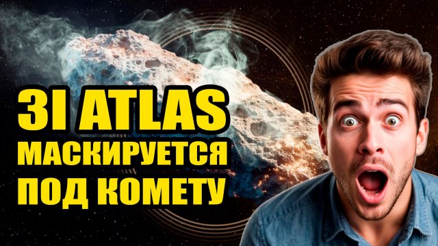 3I ATLAS опять ведёт себя как корабль пришельцев!
