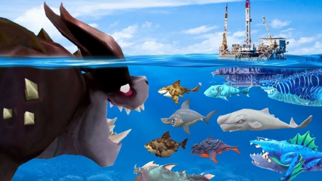 Играем в Shark Evolution