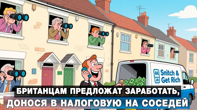 Британцам предложат заработать, донося в налоговую на соседей