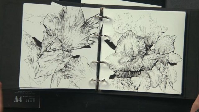 Черно-белые картины. Рисуем цветы с художником Анной Чепурной-Олейник.