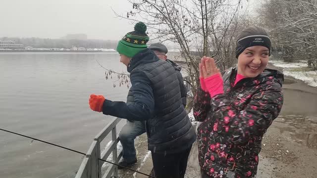 На Химкинском водохранилище. 15.11.2025.