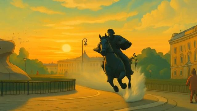 Пётр Первый ускакал... кто и где его видал?