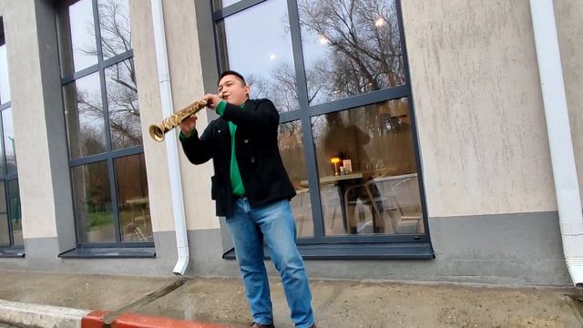 Андрей Губин "Плачь, любовь". Саксофоны (тенор,сопрано), флейта- Савр Лелеев