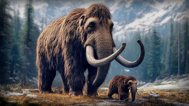 Что произошло с Мамонтами Почему они вымерли