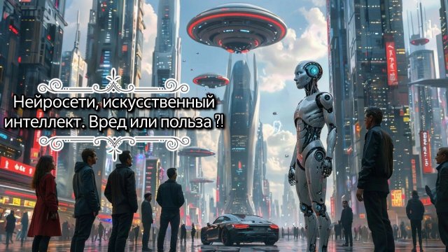 Искусственный интеллект и нейросети. В чём опасность, а в чём плюс для человека?!