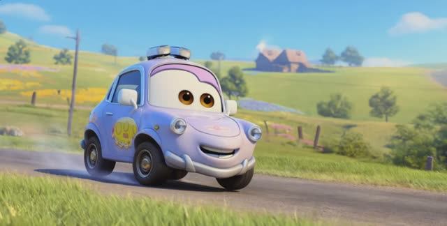 Машинки в парке аттракционов мультик