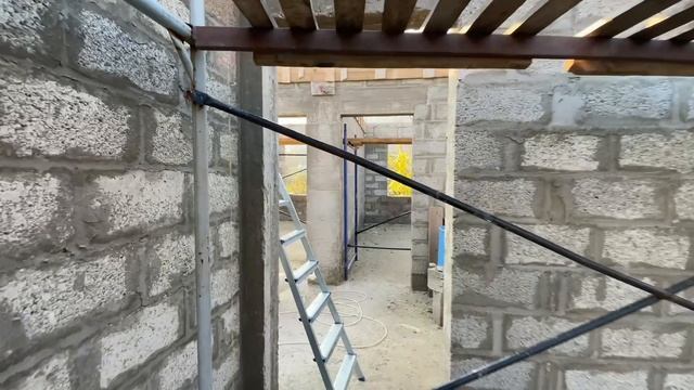 🔥Дом своими силами!Стройка дома в Гайкодзоре|Заливка пояса |16 ноября 2025г|