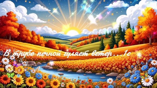 В трубе песной гуляет ветер... 1с ВИДЕО ПЕСНЯ В ДУШУ