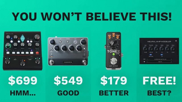 ML Sound Lab: TONEX vs Neural DSP vs Kemper vs NAM - Which Sounds More Real?