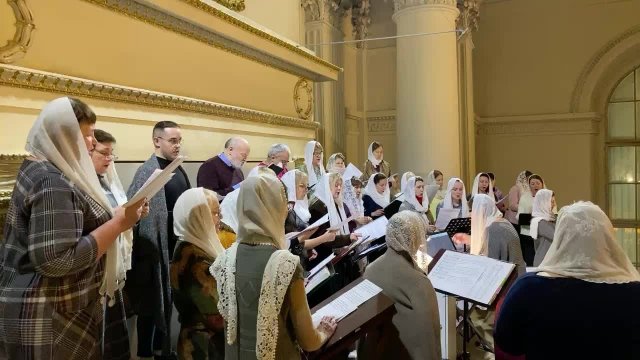16.11.2025. Ранняя Литургия. Свято-Троицкий Измайловский собор Санкт-Петербурга.