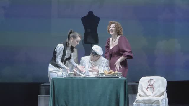 Дуэт Зоси и Оси, фрагмент из мюзикла "Вирус Остапа"