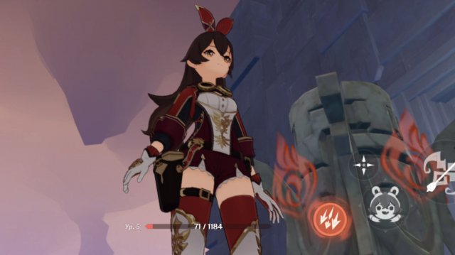 Часть 3. Эмбер проходит храм.  Genshin impact. Жизнь - игра.