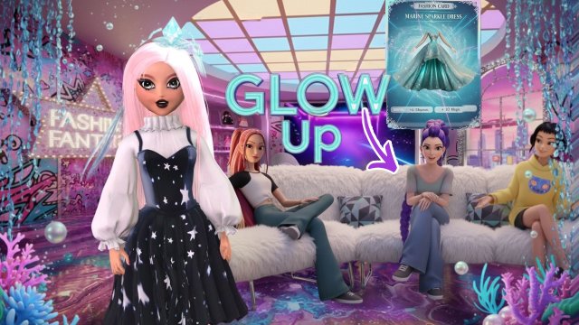 Мультик Фэшина: Руми в образе Водной Нимфы в стиле K-pop? #мультик #анимация #ЧтоПосмотреть #Втренде