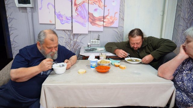 Мои мужики наработались за день в поле и проголодались ПОДВАЛ ИЛЬИЧА жизнь вдали от города