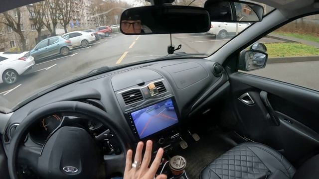 Где делаем "гараж" на ул. Войкова, встретил экзамен на маршруте!