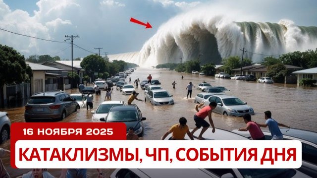 Новости Сегодня 16.11.2025 -  Катаклизмы за сегодня, ЧП, События Дня | Китай Россия Европа Индия США