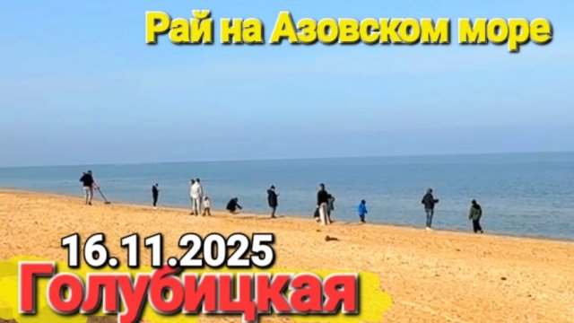 Люди купаются в море. Что происходит!? Пляж у Тени Голубицкая