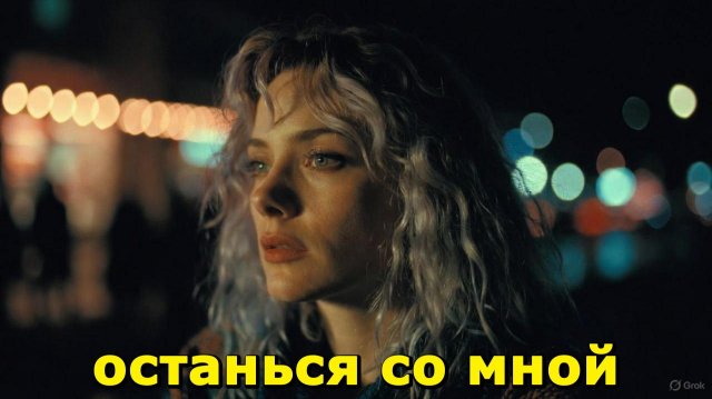 Останься со мной