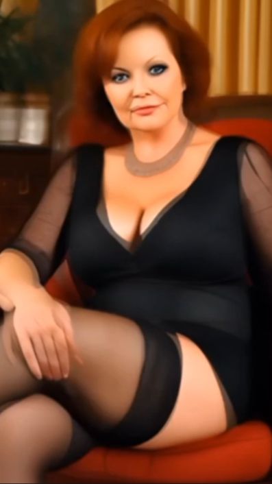 Женщина в чулках