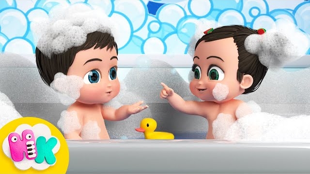 Ванна с пенкой 🛀 Песни для малышей - HeyKids
