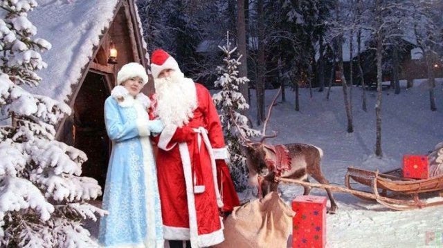 Поздравление с днем рождения Дедушки Мороза — шикарное видео