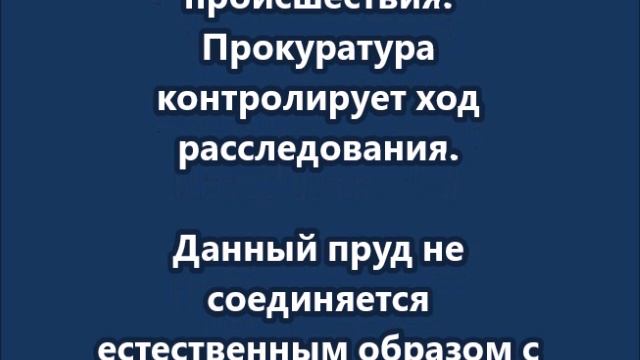 Голову ребёнка в рюкзаке нашли в Гольяновском пруду Москвы