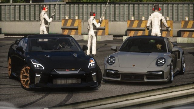 ЭТО ТЮНИНГ, БРАТАН! NISSAN GTR 1200 СИЛ - ГОНКИ В ПОТОКЕ НА МАКСИМАЛЬНОЙ СКОРОСТИ! (ASSETTO CORSA)