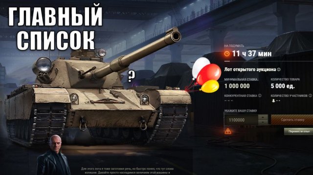 Новый Черный Рынок - Какие Танки и Полный Список Редких! Сюрпризы ЧР 2025 в Мире Танков