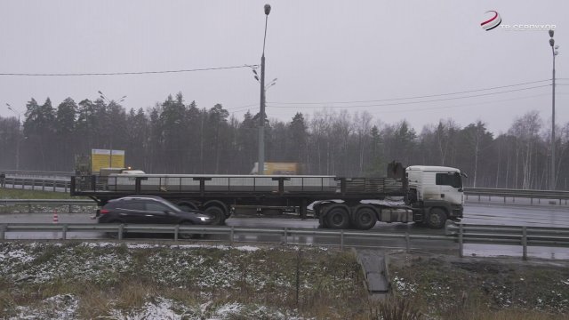 В Серпухове на трассе М2 произошло ДТП