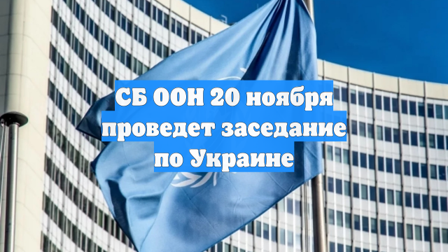 СБ ООН 20 ноября проведет заседание по Украине