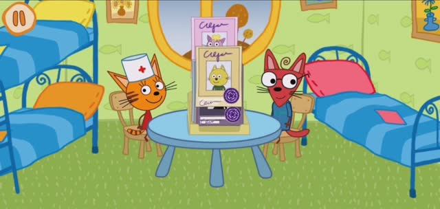 Три Кота Мультфильм Прививка для котят