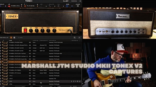 Fabian Ratsak: Tonex V2 Marshall JTM Studio MKII Capture Pack (21 DI Captures)