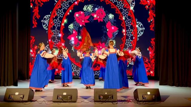 Хороводный танец "Сударушка" - танцевальный коллектив "Миллениум"