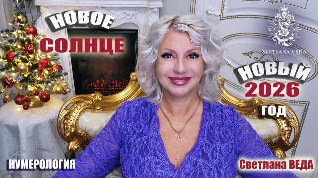 Новый 2026 год НОВОЕ СОЛНЦЕ #онлайн #нумерология #гороскоп Светлана ВЕДА