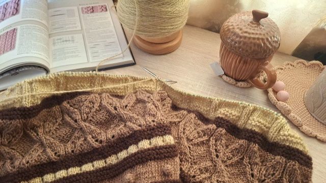 Вязовлог: довязала шопер и начала новый плед. Подарок от Маши и Гали