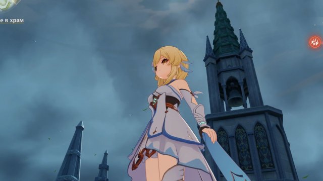 Залазим на  высокую башню. Genshin Impact. Жизнь - игра.