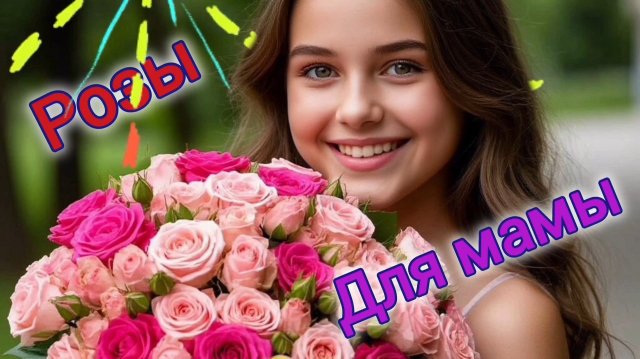 РОЗЫ ДЛЯ МАМЫ