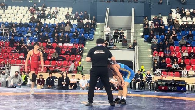 57кг полуфинал. Чаниев (Ингушетия) - Эрдынеев (Бурятия)