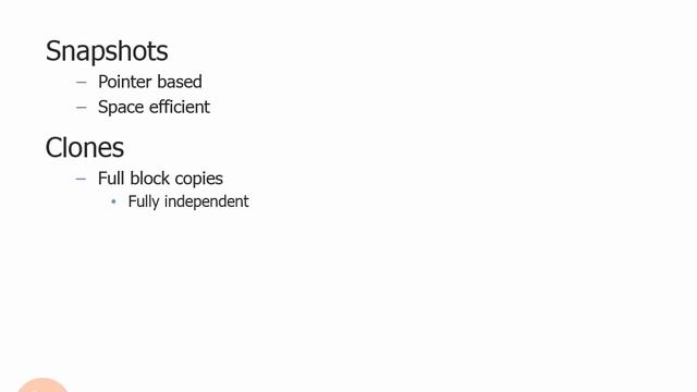 2.40.Snapshots and Clones Summary